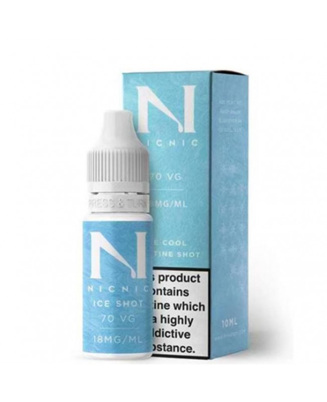 NIC NIC ICE SHOT 70/30 NICOTINE BOOSTER SHOT