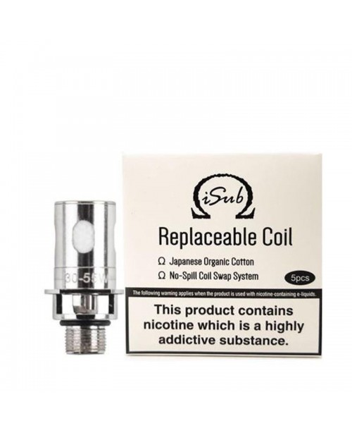 INNOKIN ISUB VAPE ATOMIZER REPLACEMENT COIL HEADS