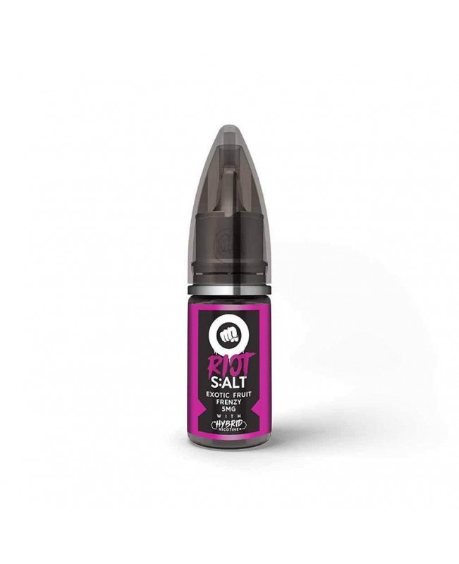 EXOTIC FRUIT FRENZY HYBRID NICOTINE SALT E-LIQUID BY RIOT SQUAD SALT