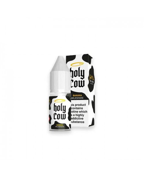 BANANA MILKSHAKE NICOTINE SALT E LIQUID BY HOLY CO...