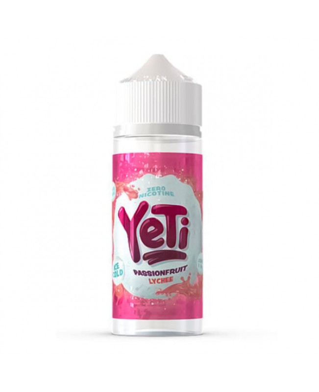 PASSIONFRUIT LYCHEE BY YETI E LIQUIDS 100ML 70VG