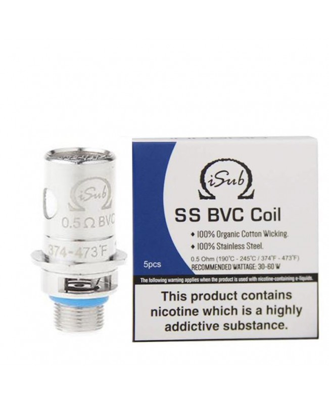 INNOKIN ISUB SS BVC REPLACEMENT VAPE COILS