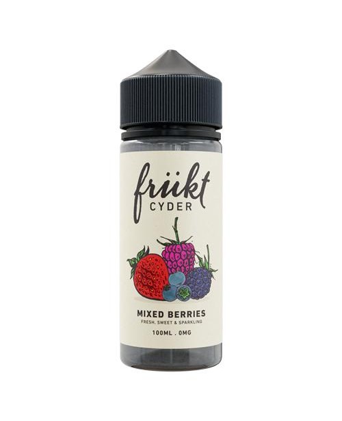 MIXED BERRIES E LIQUID BY FRUKT CYDER 100ML 70VG