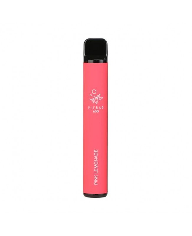 Pink Lemonade Elf Bar 600 Puffs Disposable Vape