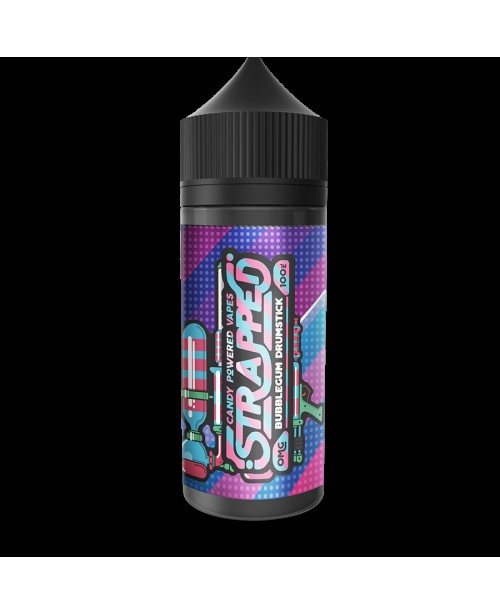 BUBBLEGUM DRUMSTICK E LIQUID BY STRAPPED 100ML 70V...