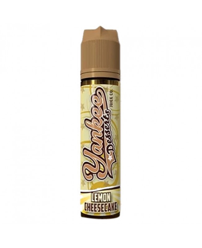 LEMON CHEESECAKE E LIQUID BY YANKEE JUICE CO - DESSERTS 50ML 70VG