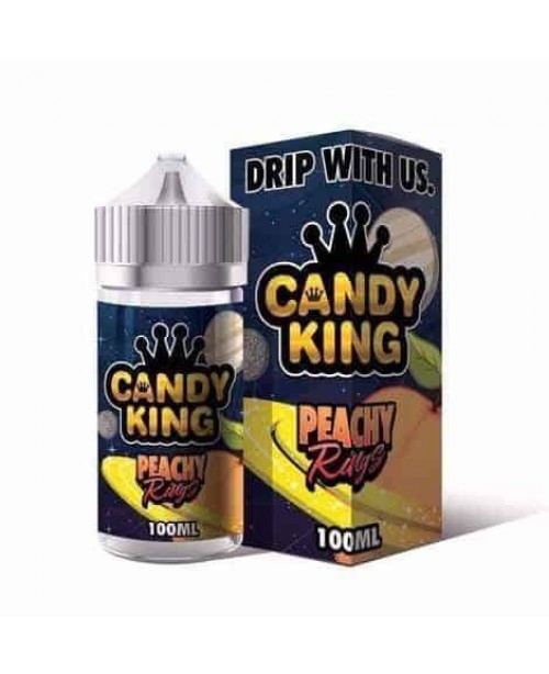 PEACHY RINGS E LIQUID BY CANDY KING 100ML 70VG