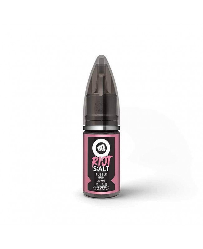 BUBBLE GUN HYBRID NICOTINE SALT E-LIQUID BY RIOT SQUAD SALT