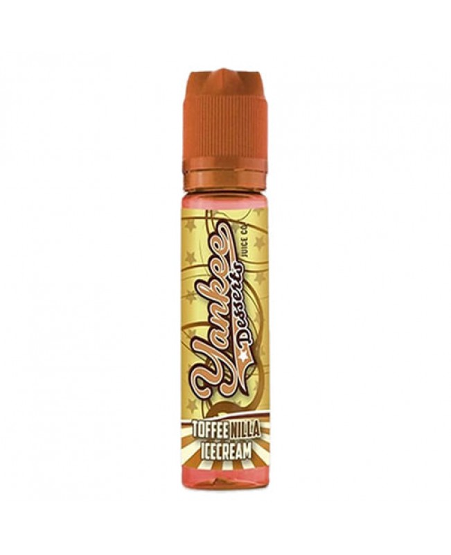 TOFFEE NILLA ICE CREAM E LIQUID BY YANKEE JUICE CO - DESSERTS 50ML 70VG