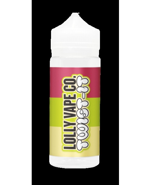 TWIST IT E LIQUID BY LOLLY VAPE CO 100ML 80VG