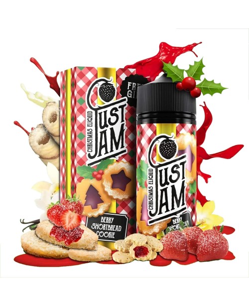 BERRY SHORTBREAD COOKIE E LIQUID BY JUST JAM 100ML...