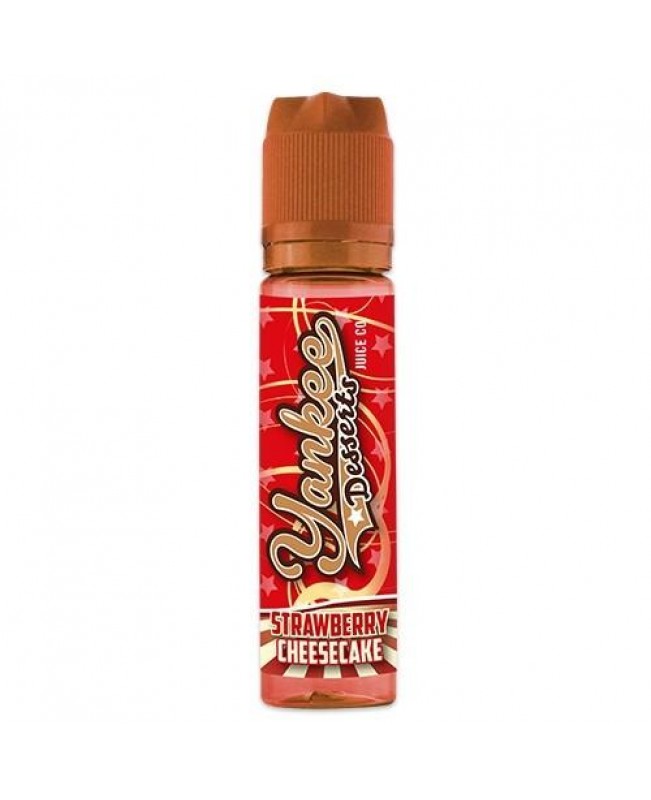 STRAWBERRY CHEESECAKE E LIQUID BY YANKEE JUICE CO - DESSERTS 50ML 70VG