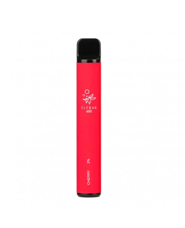 Cherry Elf Bar 600 Puffs Disposable Vape