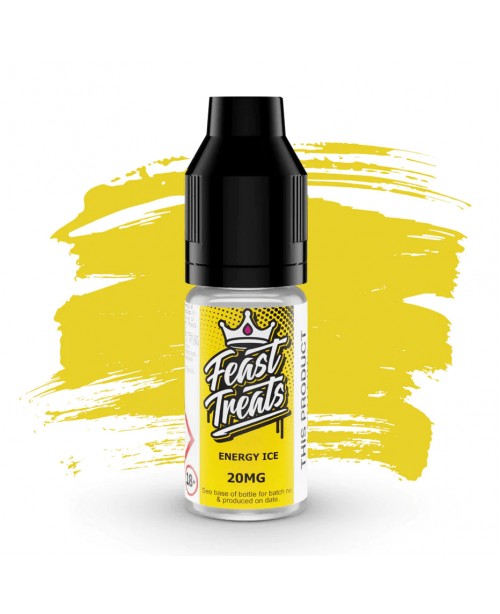 ENERGY ICE NICOTINE BAR SALTS E LIQUID BY FEAST TR...