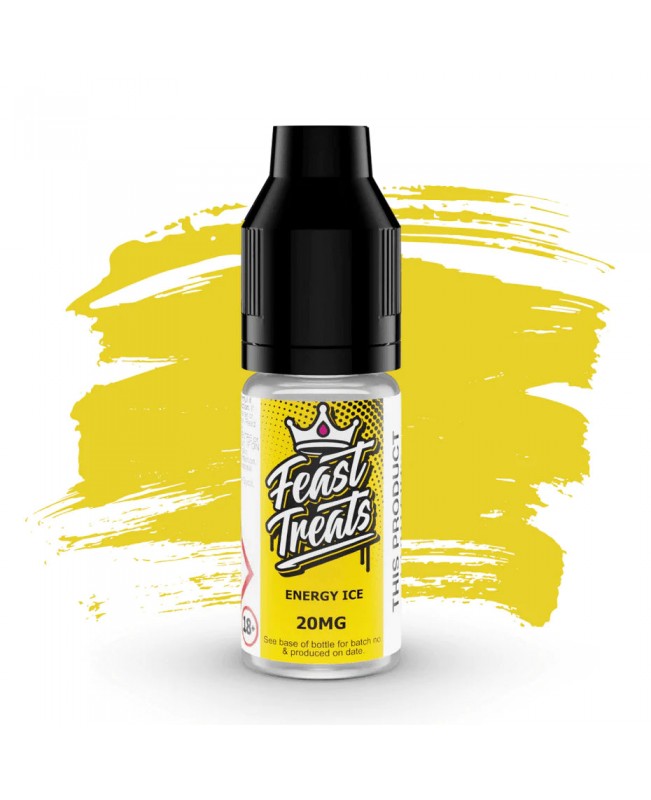 ENERGY ICE NICOTINE BAR SALTS E LIQUID BY FEAST TREATS