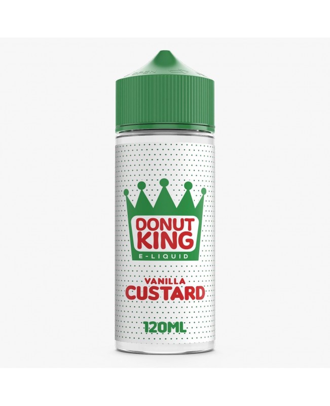 VANILLA CUSTARD E LIQUID BY DONUT KING  100ML 70VG