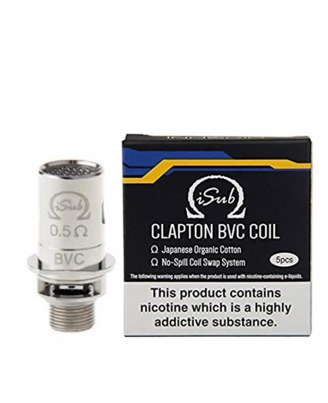 INNOKIN ISUB BVC CLAPTON REPLACEMENT VAPE COILS