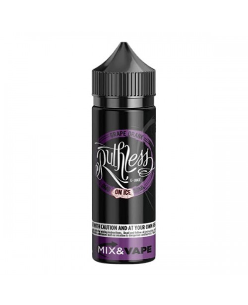 GRAPE DRANK ON ICE E LIQUID BY RUTHLESS 100ML 70VG