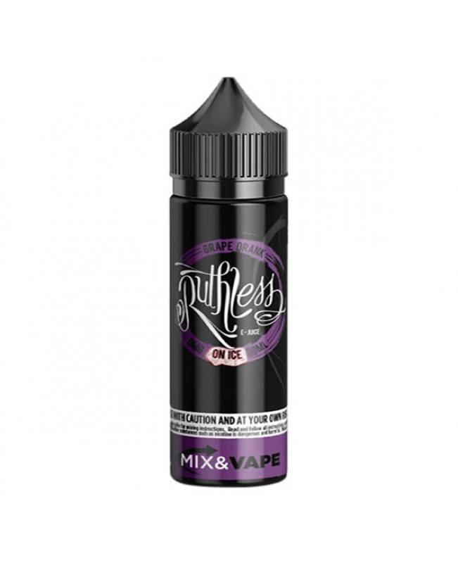 GRAPE DRANK ON ICE E LIQUID BY RUTHLESS 100ML 70VG