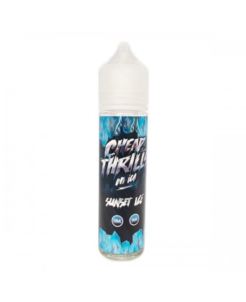 SUNSET ICE E LIQUID BY CHEAP THRILLS ON ICE 50ML 7...