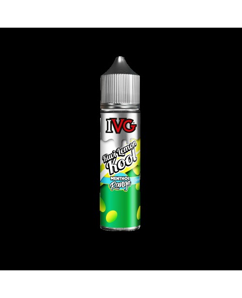 KIWI LEMON KOOL E LIQUID BY I VG MENTHOL RANGE 50M...