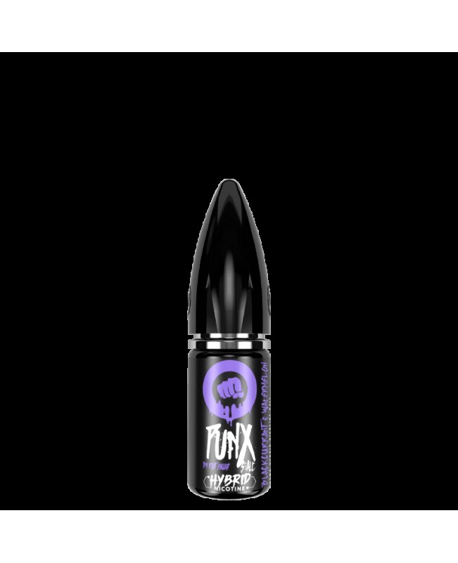 BLACKCURRANT& WATERMELON HYBRID NICOTINE SALT E-LIQUID BY PUNX RIOT SQUAD SALT