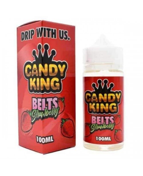 STRAWBERRY BELTS E LIQUID BY CANDY KING 100ML 70VG