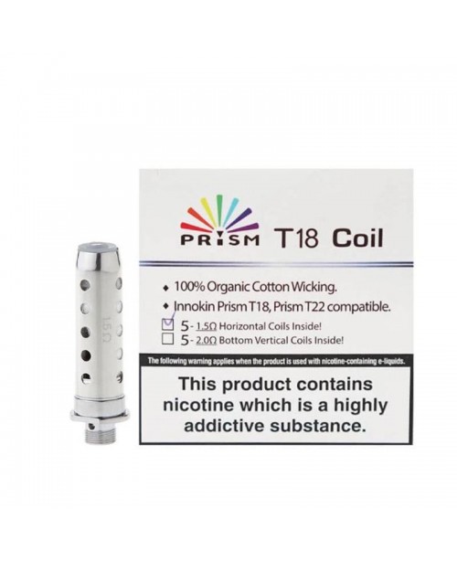 INNOKIN PRISM T18-T22 REPLACEMENT VAPE COILS