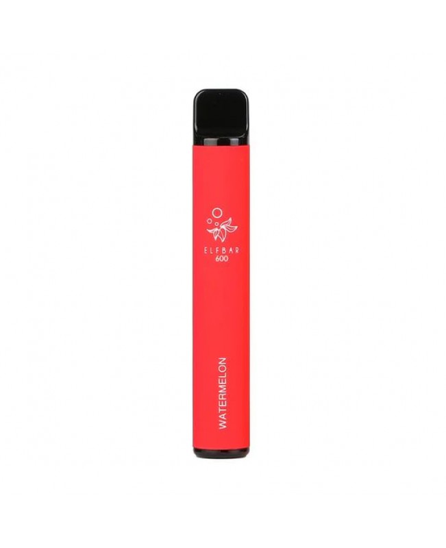 Watermelon Elf Bar 600 Puffs Disposable Vape