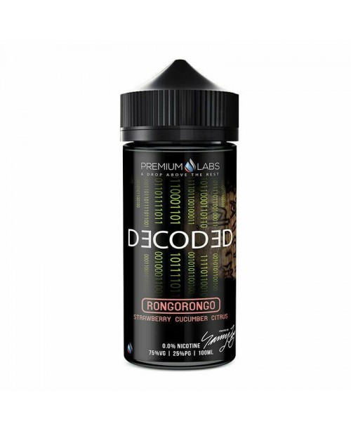 RONGORONGO E LIQUID BY DECODED - PREMIUM LABS 100M...