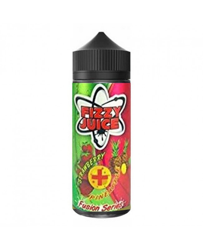 STRAWBERRY AND PINEAPPLE E LIQUID BY FIZZY JUICE - MOHAWK & CO - FUSION SERIES 100ML 70VG