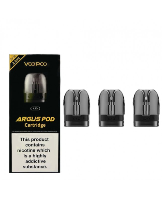 Voopoo Argus Cartridge Replacement Pods - 2.0ml - 3 Pack