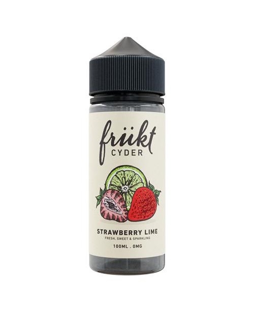 STRAWBERRY LIME E LIQUID BY FRUKT CYDER 100ML 70VG