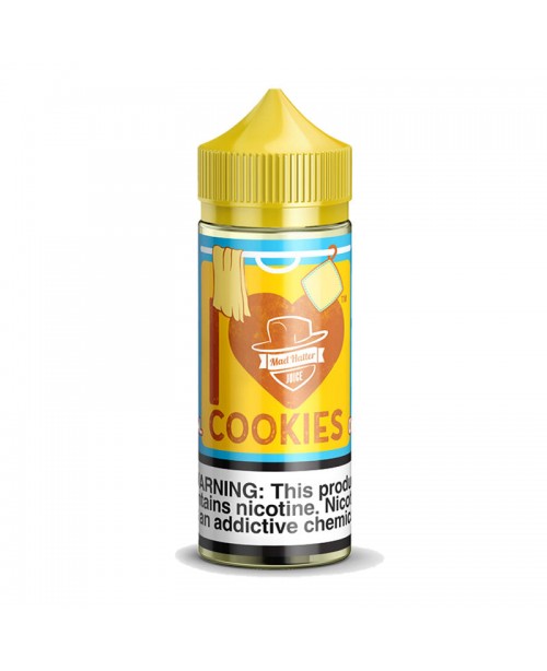 I LOVE COOKIES E LIQUID BY MAD HATTER 80ML 70VG