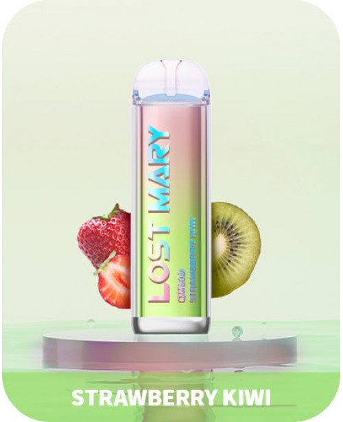 Strawberry Kiwi Lost Mary 600 Puffs Disposable Vap...