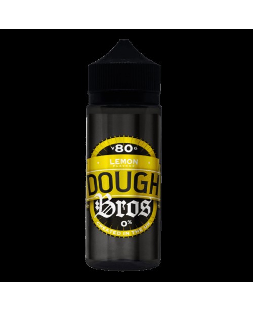 LEMON E LIQUID BY DOUGH BROS 100ML 80VG