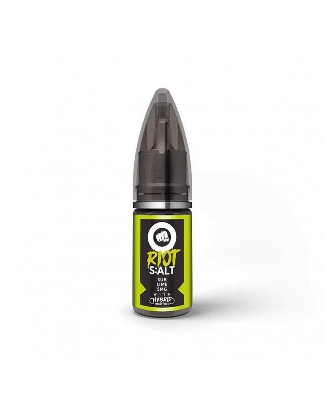 SUB LIME HYBRID NICOTINE SALT E-LIQUID BY RIOT SQUAD SALT