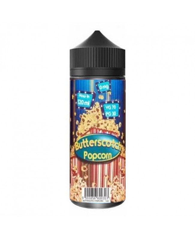 BUTTERSCOTCH POPCORN E LIQUID BY MOHAWK & CO 100ML 70VG