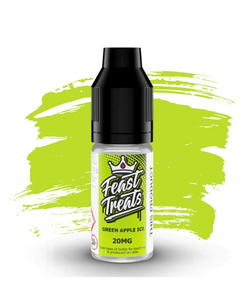 GREEN APPLE ICE NICOTINE BAR SALTS E LIQUID BY FEA...