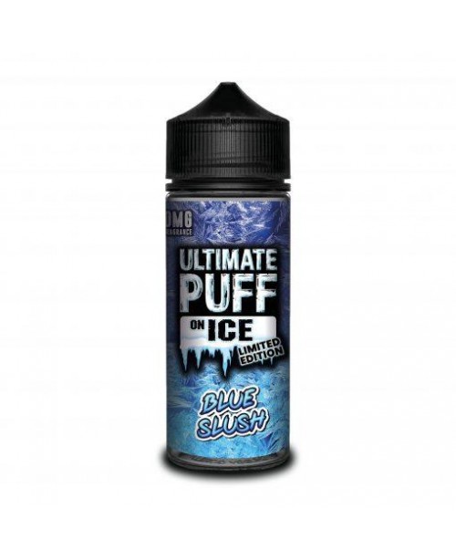 BLUE SLUSH E LIQUID BY ULTIMATE PUFF ON ICE 100ML ...