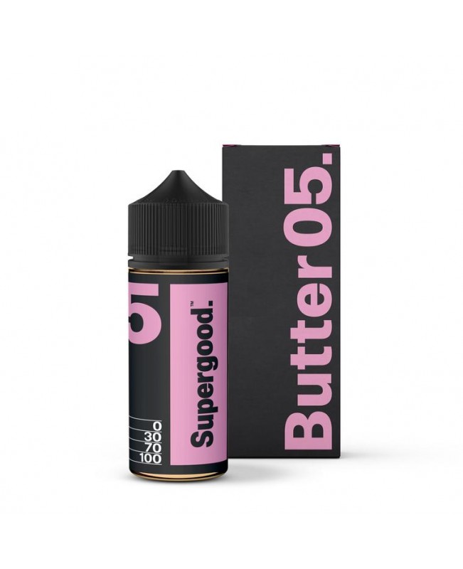 BUTTER 05.  E LIQUID BY SUPERGOOD 100ML 70VG