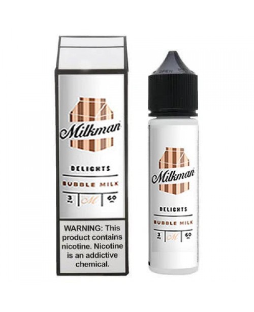 BUBBLE MILK E LIQUID BY THE MILKMAN - DELIGHTS  50...