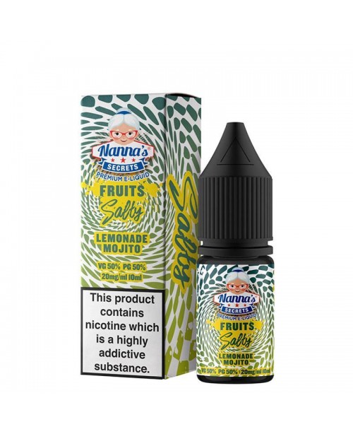 LEMONADE MOJITO NICOTINE SALT E-LIQUIDS BY NANNA&#...