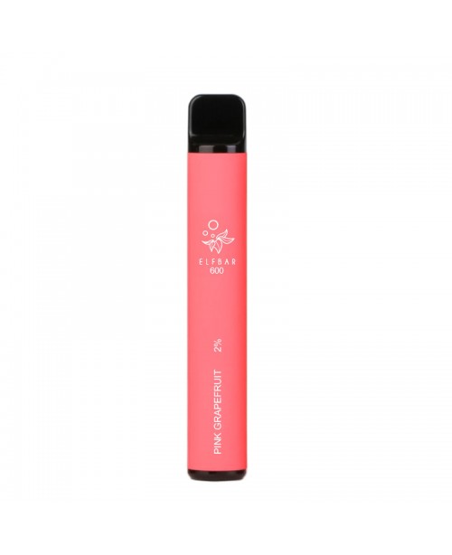 Pink Grapefruit Elf Bar 600 Puffs Disposable Vape