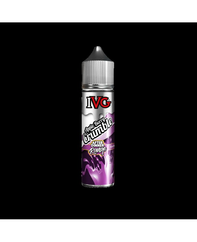 APPLE BERRY CRUMBLE E LIQUID BY I VG AFTER DINNER RANGE 50ML 70VG