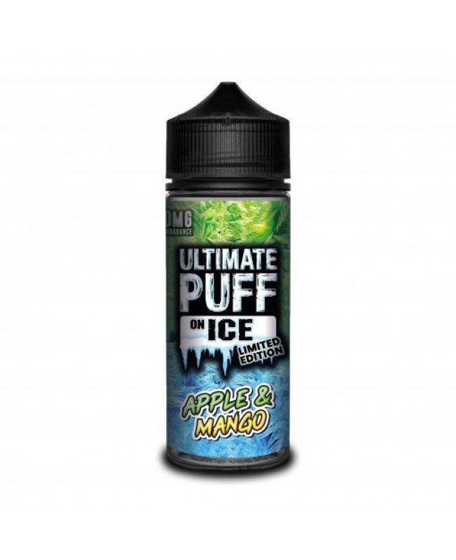 APPLE & MANGO E LIQUID BY ULTIMATE PUFF ON ICE 100ML 70VG