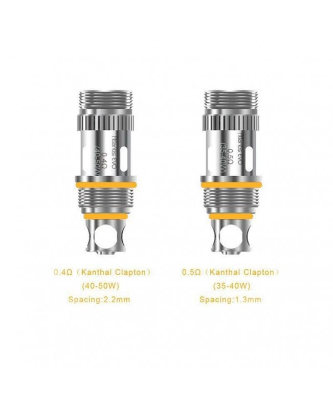 ASPIRE ATLANTIS EVO VAPE ATOMIZER REPLACEMENT COIL HEADS