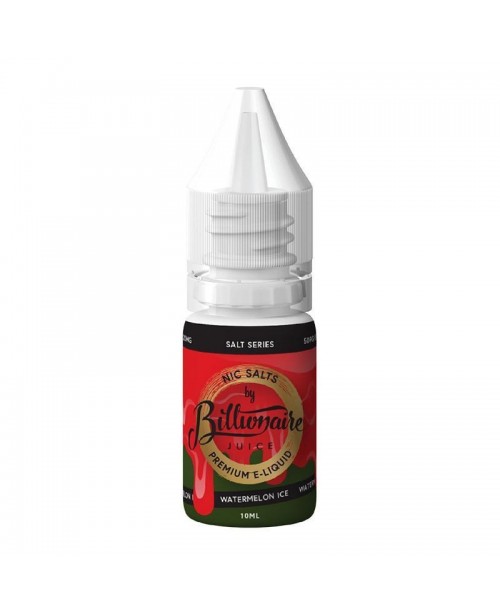 WATERMELON ICE NICOTINE SALT E-LIQUID BY BILLIONAI...