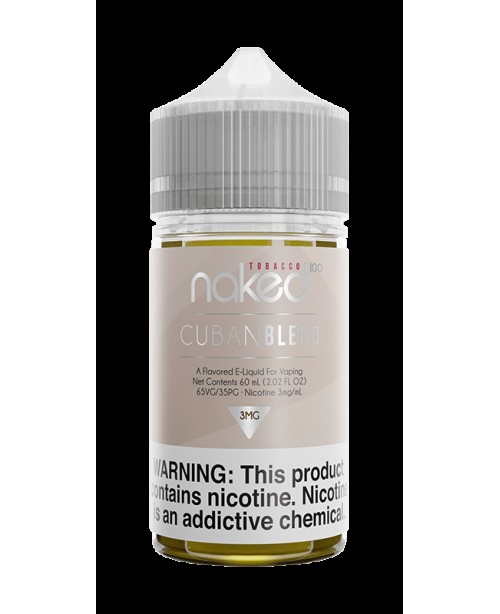 CUBAN BLEND E LIQUID BY NAKED 100 - TOBACCO 50ML 7...