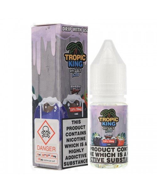 BERRY BREEZE ICED NICOTINE SALT E-LIQUID BY TROPIC...